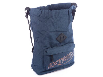 Lekki plecak sportowy worek ściągany granatowy Bag Street - obrazek 6