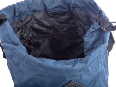 Lekki plecak sportowy worek ściągany granatowy Bag Street - obrazek 7