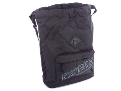 Lekki plecak sportowy worek ściągany ciemnoszary Bag Street - obrazek 6