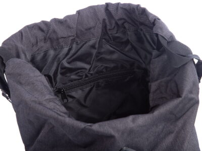 Lekki plecak sportowy worek ściągany ciemnoszary Bag Street - obrazek 7