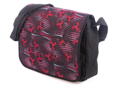 Młodzieżowa torba na ramię z klapą na studia, do szkoły - obrazek 2