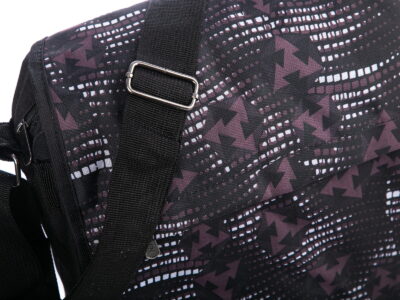 Pojemna i lekka torba na studia z klapką mieszcząca A4 LOREN - obrazek 5