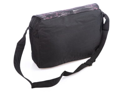 Pojemna i lekka torba na studia z klapką mieszcząca A4 LOREN - obrazek 3