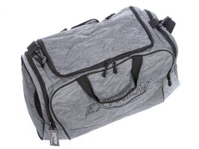 Duża torba podróżna materiałowa mocna szara EXTREM - obrazek 7