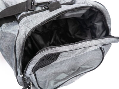 Duża torba podróżna materiałowa mocna szara EXTREM - obrazek 11