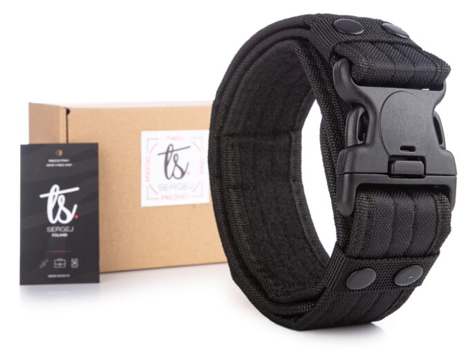 IMG_3368 Czarny szeroki pas wojskowy do spodni męski SERGEJ JUNGLE