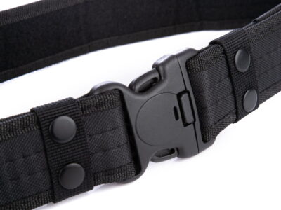 Pas taktyczny szeroki wojskowy Quick Release z blokadą 5 cm czarny SERGEJ JUNGLE - obrazek 2