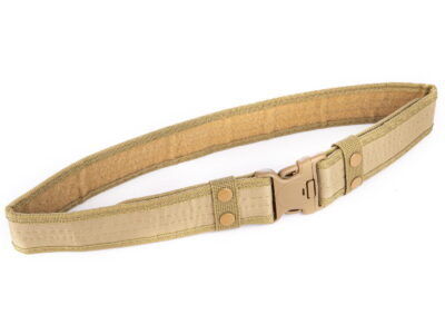Pas taktyczny szeroki  wojskowy Quick Release z blokadą 5 cm beżowy SERGEJ JUNGLE - obrazek 6
