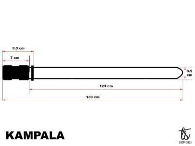 SERGEJ Kampala wymiary