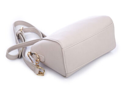 Mała torebka wieczorowa Jennifer Jones w kolorze ecru - obrazek 5