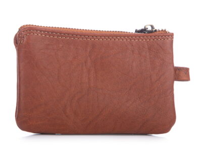 Skórzane etui na klucze brązowe WILD - obrazek 2