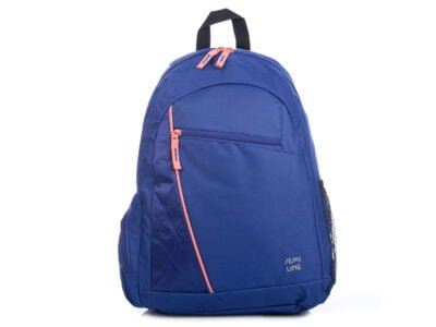 Niebieski lekki plecak szkolny dla chłopca i dziewczynki