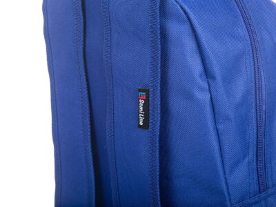Plecak szkolny lekki średni młodzieżowy niebieski Semi Line - obrazek 6