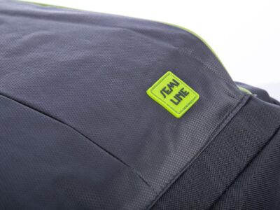 Szary plecak szkolny z zielonymi wstawkami Semi Line - obrazek 9