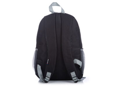 Czarno-szary plecak szkolny młodzieżowy sportowy Semi Line - obrazek 4