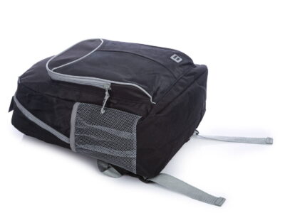 Czarno-szary plecak szkolny młodzieżowy sportowy Semi Line - obrazek 7