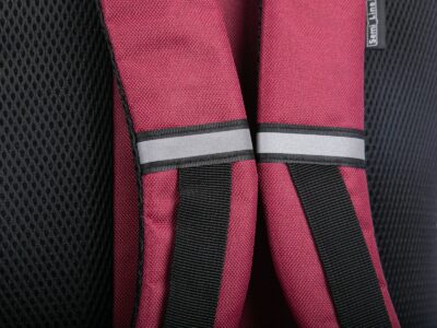 Bordowy plecak trekkingowy turystyczny wysoki 34L Semi Line - obrazek 7