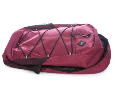 Bordowy plecak trekkingowy turystyczny wysoki 34L Semi Line - obrazek 9