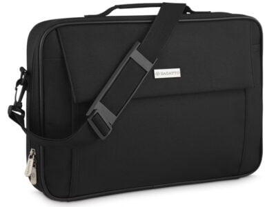 Czarna torba na laptopa 17,3 cala ZAGATTO DAVOS
