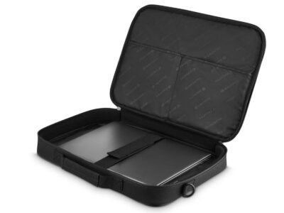 Czarna stylowa torba na laptopa 17.3" cala ZAGATTO DAVOS - obrazek 2