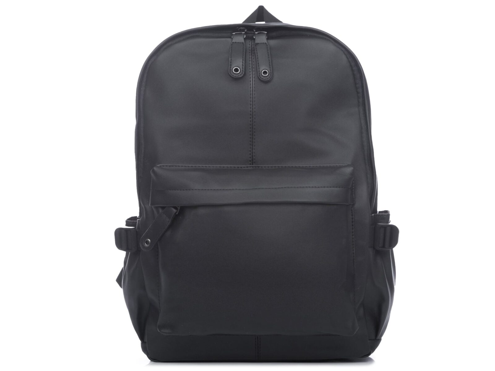 Elegancki plecak skórzany miejski duży SERGEJ