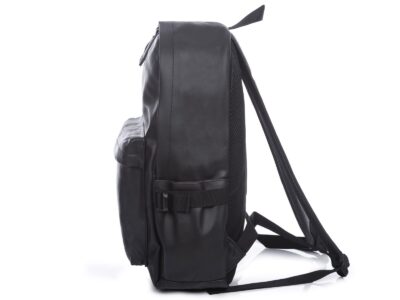 Duży plecak miejski z miejscem na laptopa czarny A4 - obrazek 6