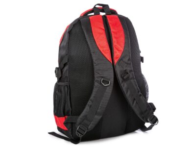 Plecak czerwono-czarny Bag Street 2-komorowy sportowy / szkolny - obrazek 4