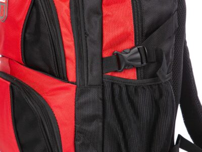 Plecak czerwono-czarny Bag Street 2-komorowy sportowy / szkolny - obrazek 6
