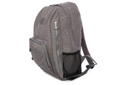 Duży materiałowy plecak turystyczny Bag Street szary - obrazek 3