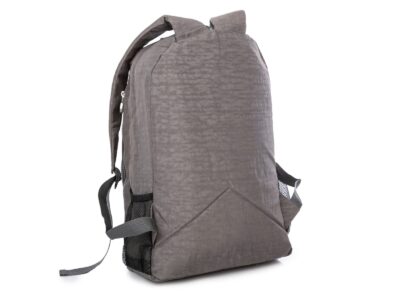 Duży materiałowy plecak turystyczny Bag Street szary - obrazek 4