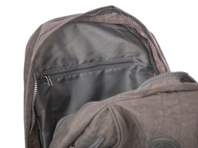 Duży materiałowy plecak turystyczny Bag Street szary - obrazek 6