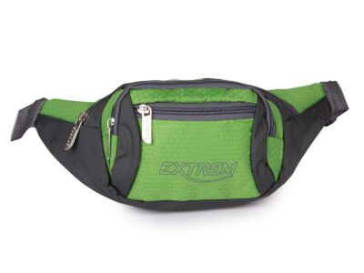 Saszetka biodrowa sportowa na pas zielona Bag Street