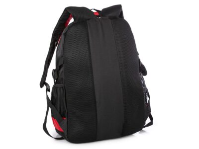 Plecak czerwono-czarny Bag Street 2-komorowy sportowy / szkolny - obrazek 5