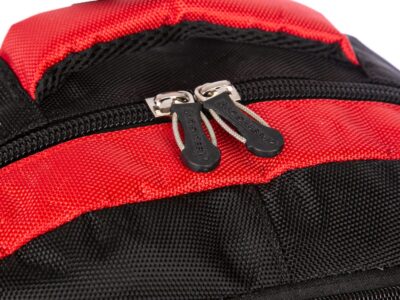 Plecak czerwono-czarny Bag Street 2-komorowy sportowy / szkolny - obrazek 7