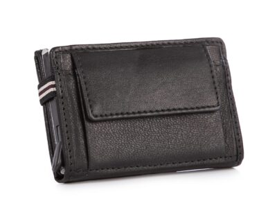 Skórzany portfel męski z etui na karty wysuwanym i ochroną RFID - obrazek 2