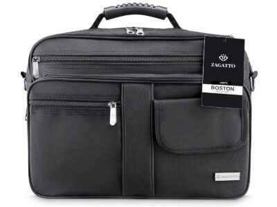 Duża czarna torba męska do pracy lub na studia ZAGATTO ZG810