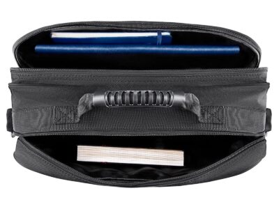 Duża Męska torba na ramię do pracy czarna ZAGATTO ZG810 BOSTON - obrazek 4