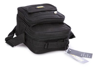 Pojemna saszetka męska na ramię czarna materiałowa Sanchez Casual - obrazek 5