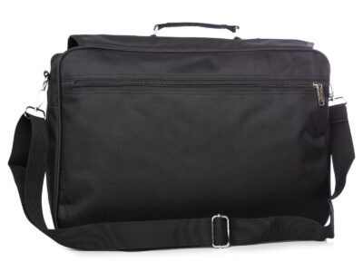 Elegancka materiałowa torba męska do pracy mieszcząca A4 Bellugio - obrazek 4