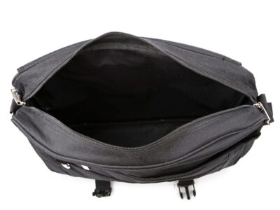 Elegancka materiałowa torba męska do pracy mieszcząca A4 Bellugio - obrazek 9