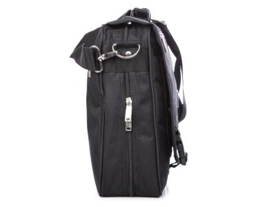 Elegancka materiałowa torba męska do pracy mieszcząca A4 Bellugio - obrazek 5