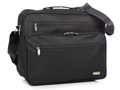 Elegancka Torba Męska do Pracy Sanchez Casual - Pojemna, na Dokumenty A4