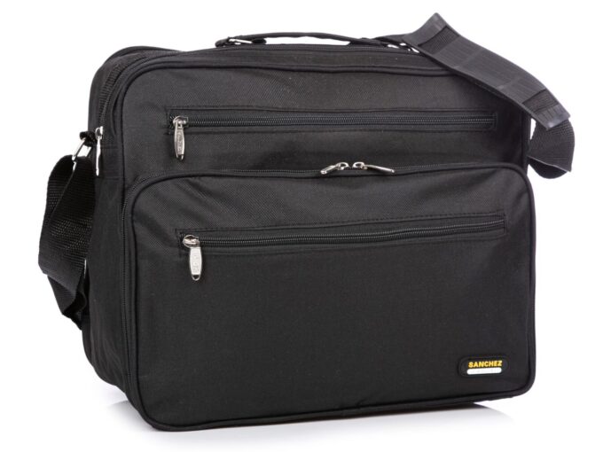 Elegancka Torba Męska do Pracy Sanchez Casual - Pojemna, na Dokumenty A4