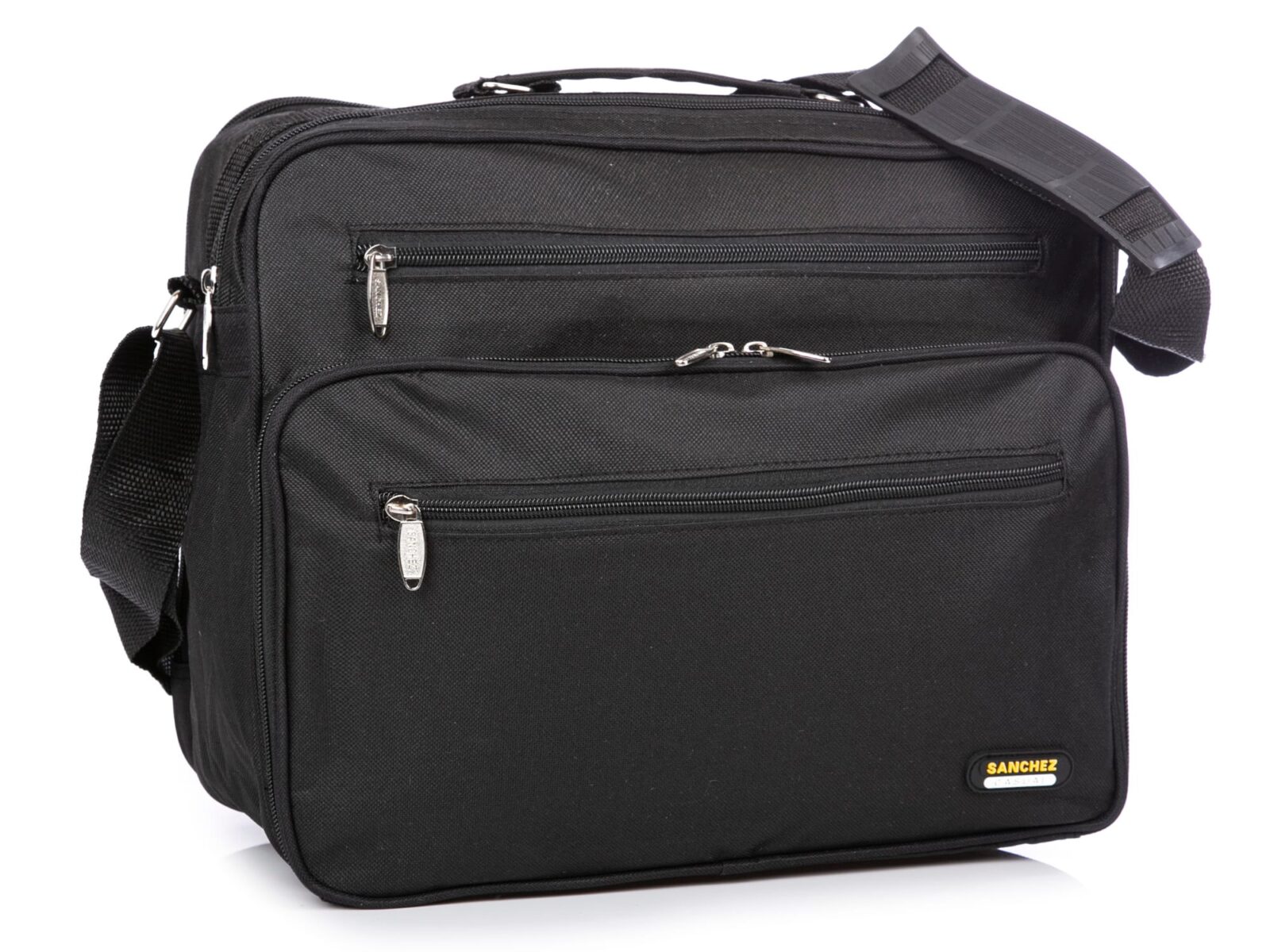 Elegancka Torba Męska do Pracy Sanchez Casual - Pojemna, na Dokumenty A4