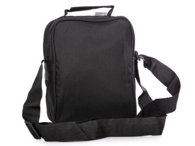 Pojemna saszetka męska na ramię czarna materiałowa Sanchez Casual - obrazek 4