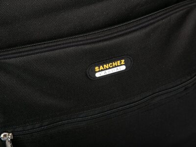 Duża robocza torba męska na ramię do pracy pionowa 2-komorowa - obrazek 3