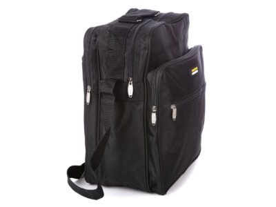 Duża robocza torba męska na ramię do pracy pionowa 2-komorowa - obrazek 4