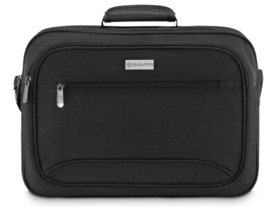 Torba męska na ramię materiałowa 2-komorowa mieszcząca A4 ZAGATTO - obrazek 2