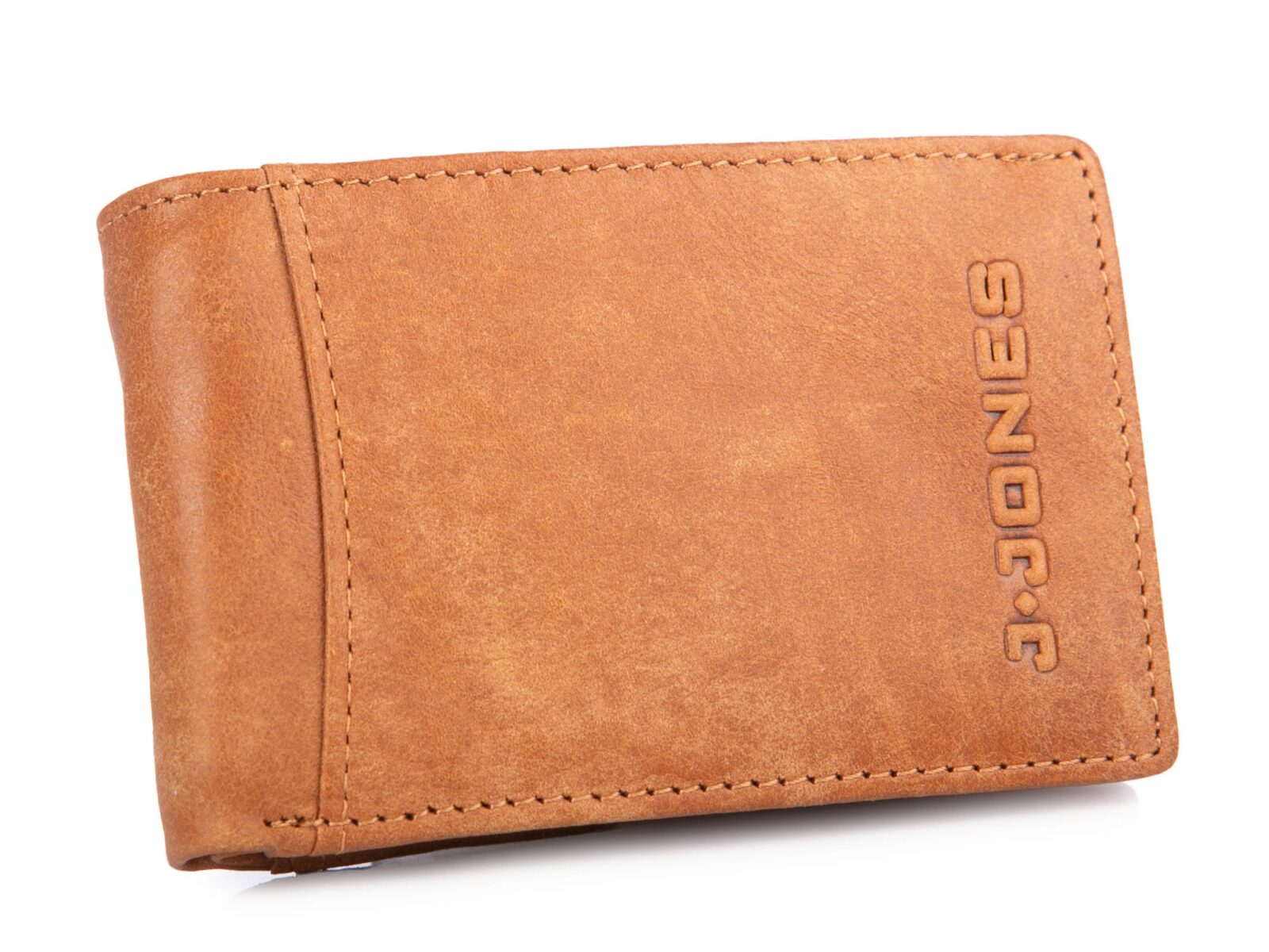Mały brązowy portfel męski