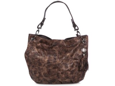 Elegancka torebka damska typu worek niemieckiej marki Jennifer Jones.